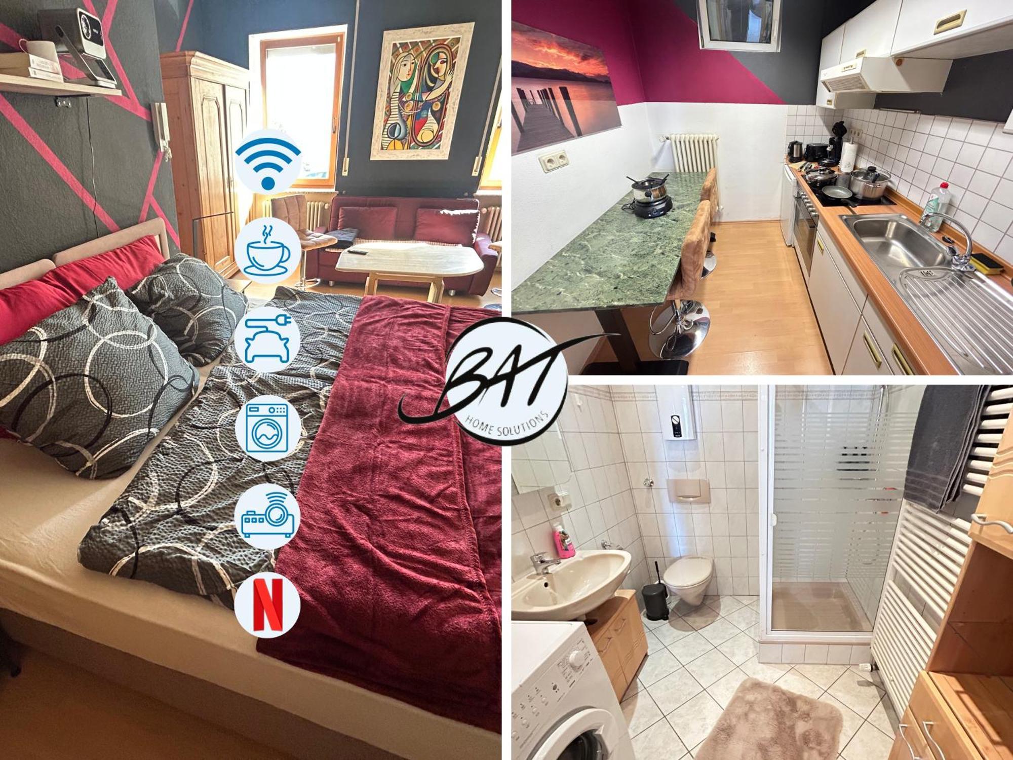 Zentrale Ferienwohnung Trier-Euren Mit Heimkino, Kueche, Wallbox & Kostenlose Fahrraeder Eksteriør bilde